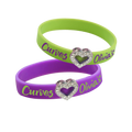 Olivia's Walk for Wellness Silicone Bracelet Set